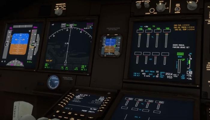 Avionics Update 2 introduced significant updates to the autoflight and flight management systems in the 747 Intercontinental.