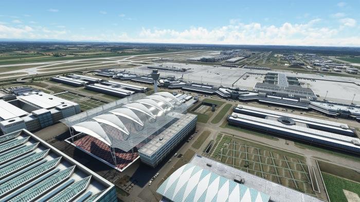 Munich V2 is a reworked version of the airport based on current data.