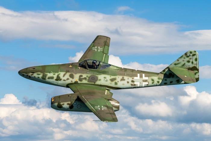 The Me 262 replica is based at Manching – it really is a work of art! 