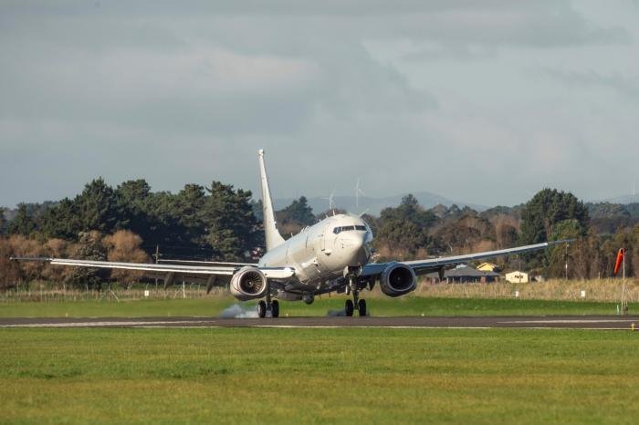The fourth and final RNZAF P-8A (serial NZ4804) arrives at RNZAF Base Ohakea, near Palmerston North in the Manawatu, on July 17. New Zealand declared its new P-8A fleet operational on July 1.