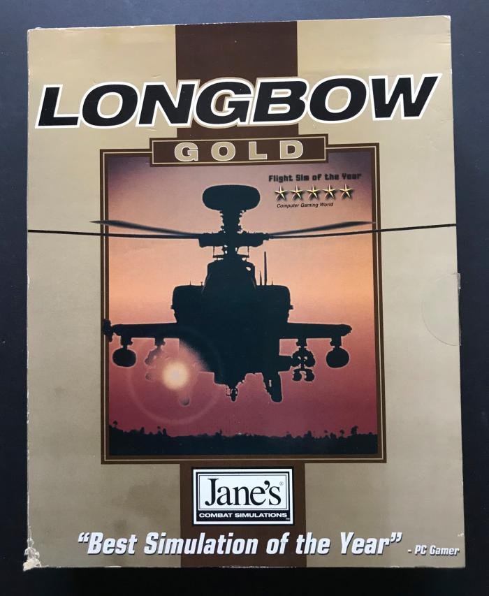 1996 saw the release of Andy Hollis’ first Jane’s title, Longbow; here we see the Gold version.