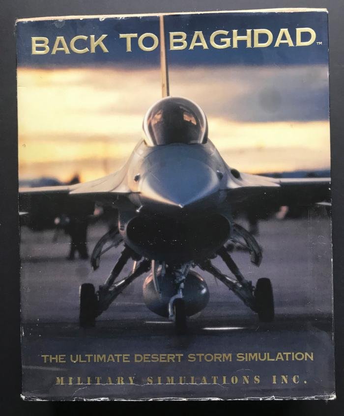 In 1996, MSI released Back to Baghdad - an F-16 simulation based on Desert Storm.