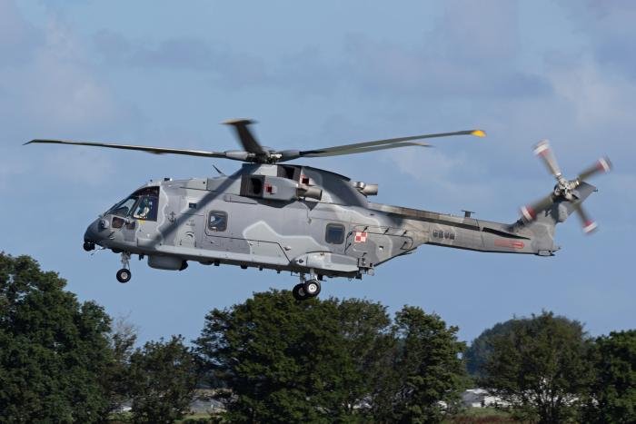 Polish Navy welcomes delivery of first AW101 Merlin