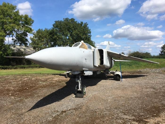 MiG-23, 024003607 ‘07’ at Newark recently