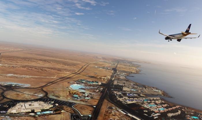 The package is an accurate rendition of Hurghada International Airport (HEGN) and its surroundings.