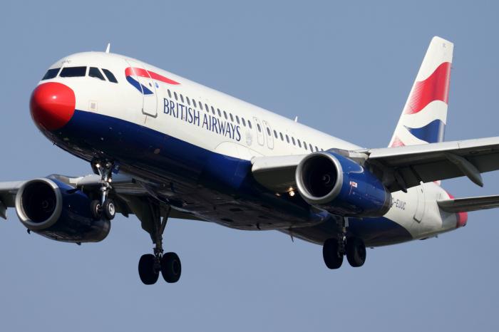 G-EUUC donned a red nose cone as part of British Airways' Red Nose Day 2019 activities in support of the charity.