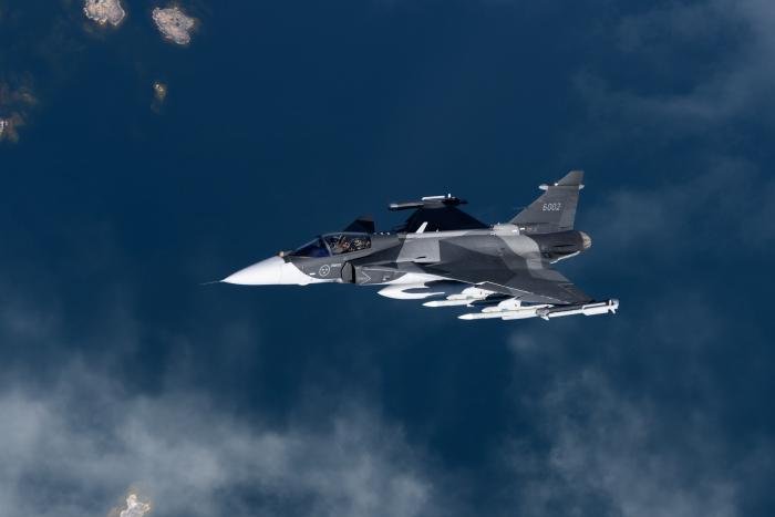 Deliveries of  the Gripen E have been speeded up as tensions with Russia mount