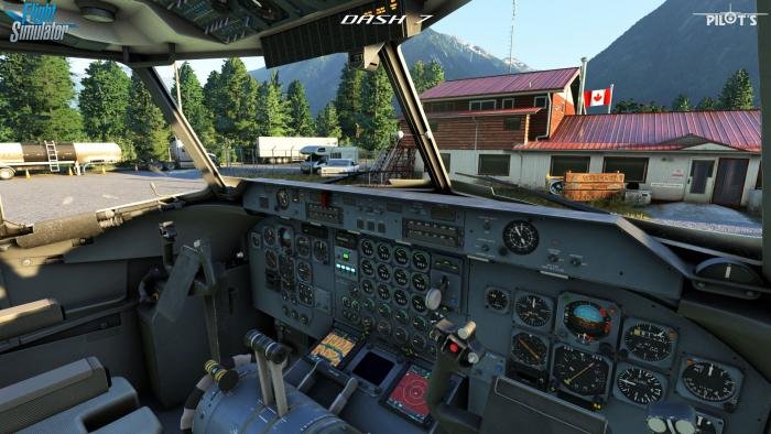 The package includes a traditional analogue cockpit or a retrofitted GPS.