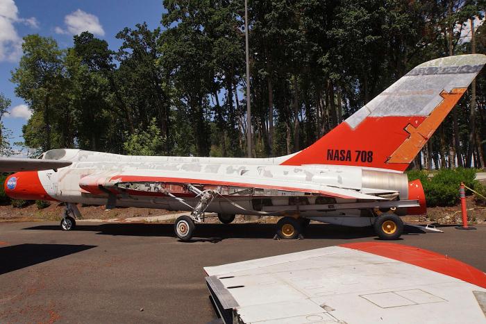 Skylancer 139208/NASA 708 awaits restoration in Oregon earlier this yea