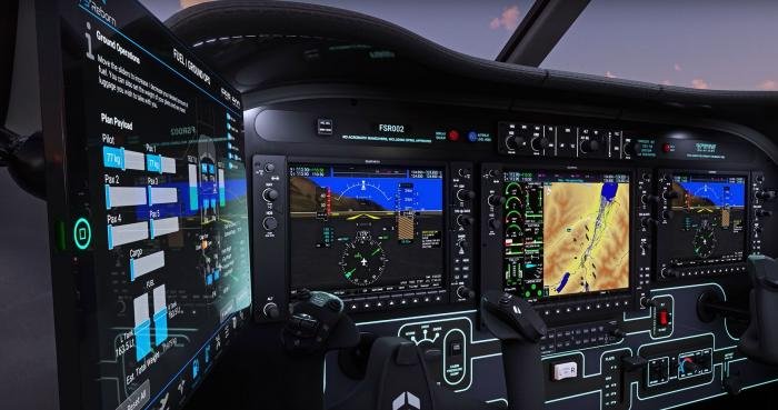 The FSR500 features upgraded systems and advanced avionics.