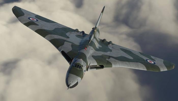 The Vulcan for MSFS sports a detailed 3D model with 8K textures.