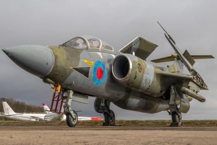 Buccaneer S.2B XW544 is now also based at the former RAF Kemble