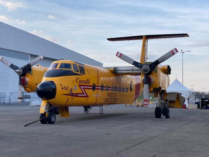 The former RCAF Buffalo has been put on display in Ottawa