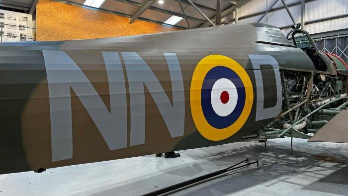 Pictured on 12 December, Hurricane I P3351 now wears the NN-D codes of No 310 Squadron machine P3143.