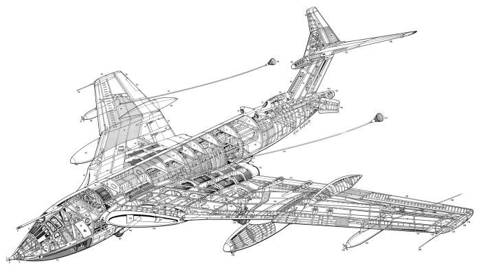 Handley Page Victor cutaway - get under the skin of this V-Bomber