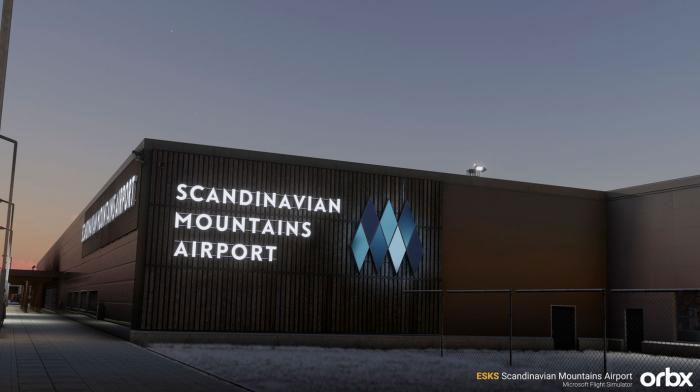 Scandinavian Mountains is one of the newest airports in Scandinavia.