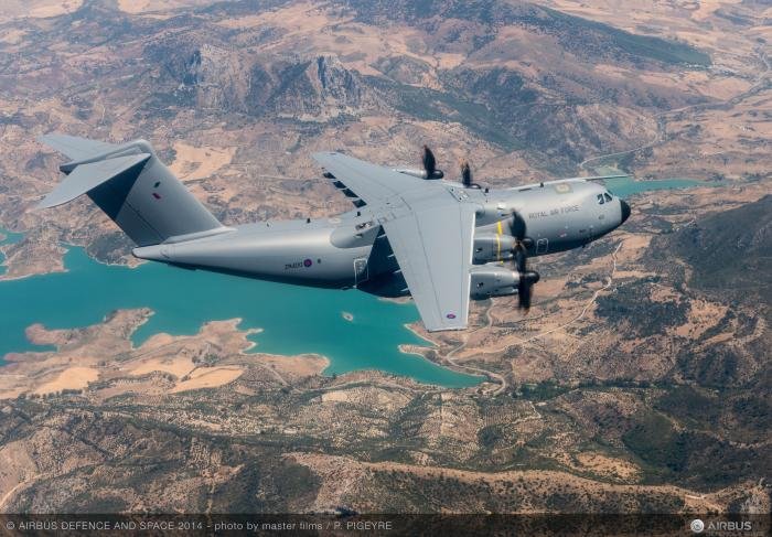 The first Atlas C1 for the RAF made its first flight on August 30, 2014 and was delivered 10 weeks later