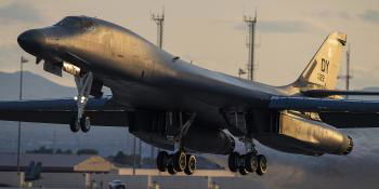 B-1B Lancer supersonic strategic bomber