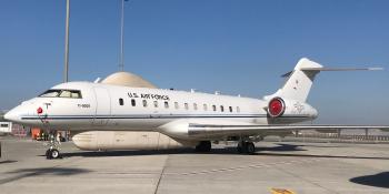 USAF E-11A at Dubai