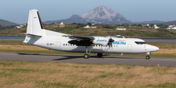 Amapola Flyg Fokker 50 SE-MFY