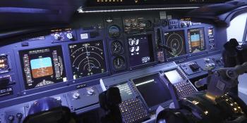 Interfacing a 737 home cockpit