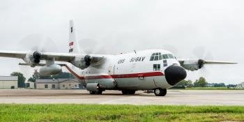 Egyptian VC-130H at Dover AFB