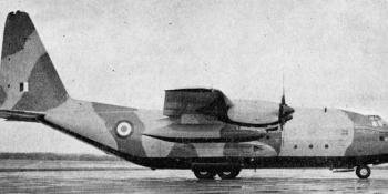 Early days of the RAF C-130K Hercules