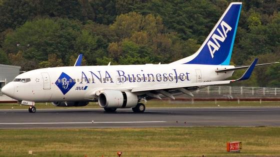 ANA's 737-700ER long-haul business jet